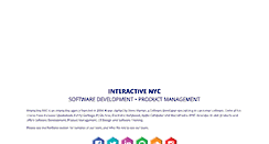 Desktop Screenshot of interactivenyc.com